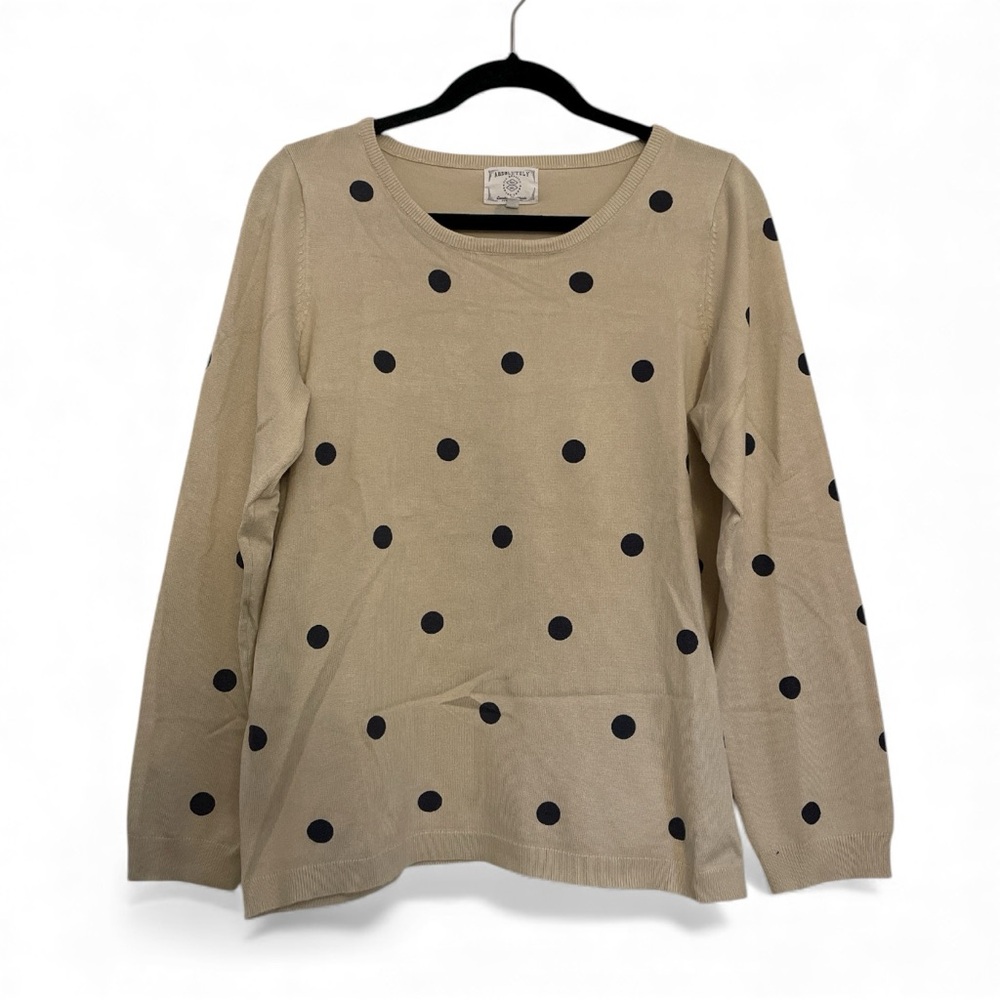 Polka Dot knit Sweater